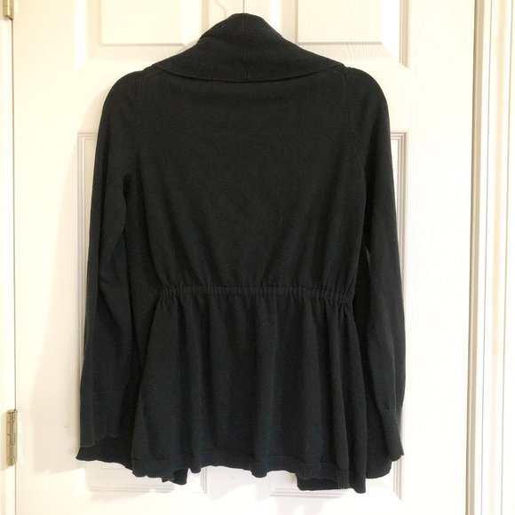 Gap Body Black Open Front Cardigan Size Small - Picture 4 of 7